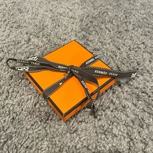 Hermes Uni Bangle Rose Candeur Size 65